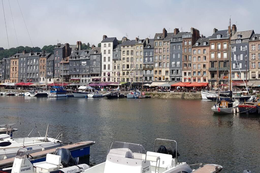 Jolie Maison Avec Jardin Honfleur Buitenkant foto